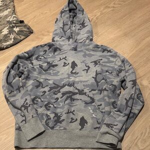 Blue camo hoodie